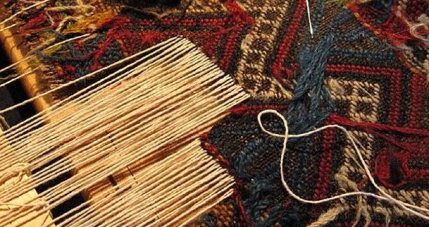 خدمات ریشه دوزی فرش در قالیشویی مشهد